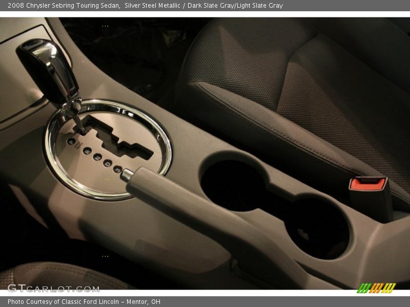 Silver Steel Metallic / Dark Slate Gray/Light Slate Gray 2008 Chrysler Sebring Touring Sedan
