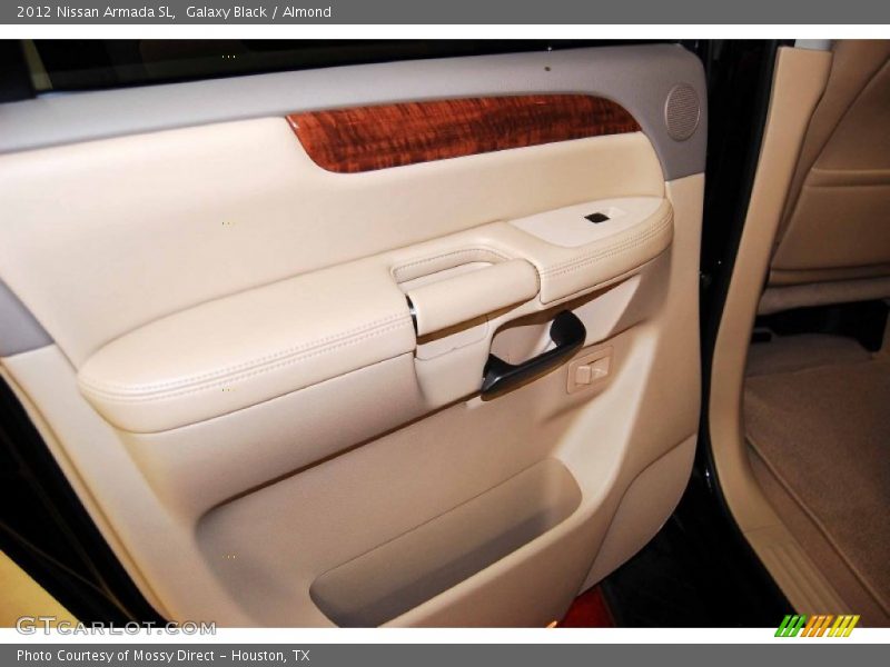 Galaxy Black / Almond 2012 Nissan Armada SL