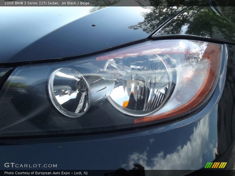 Jet Black / Beige 2006 BMW 3 Series 325i Sedan