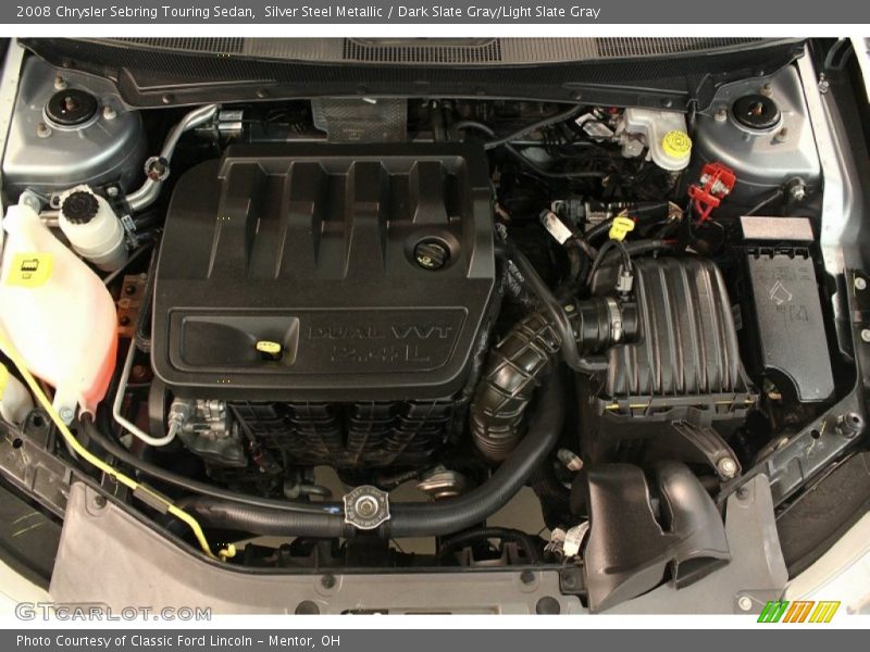 Silver Steel Metallic / Dark Slate Gray/Light Slate Gray 2008 Chrysler Sebring Touring Sedan