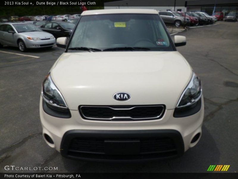 Dune Beige / Black Soul Logo Cloth 2013 Kia Soul +
