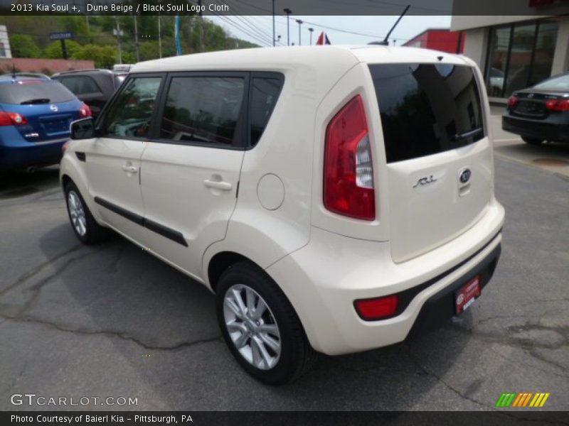 Dune Beige / Black Soul Logo Cloth 2013 Kia Soul +