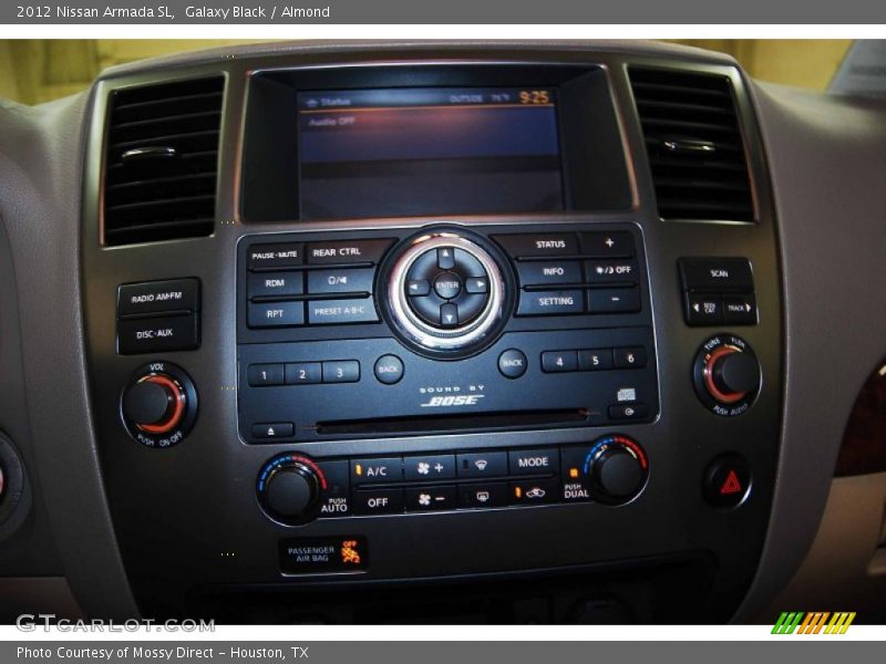 Galaxy Black / Almond 2012 Nissan Armada SL