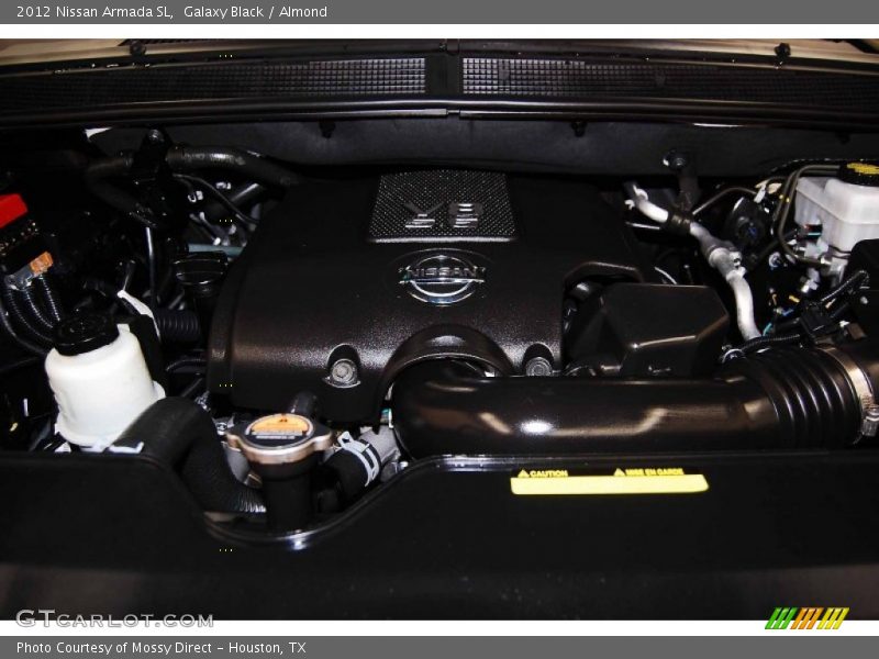 Galaxy Black / Almond 2012 Nissan Armada SL