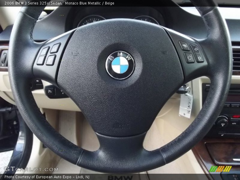 Monaco Blue Metallic / Beige 2006 BMW 3 Series 325xi Sedan