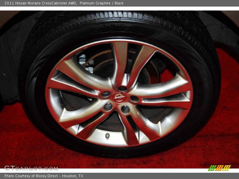 Platinum Graphite / Black 2011 Nissan Murano CrossCabriolet AWD