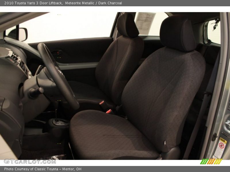Meteorite Metallic / Dark Charcoal 2010 Toyota Yaris 3 Door Liftback
