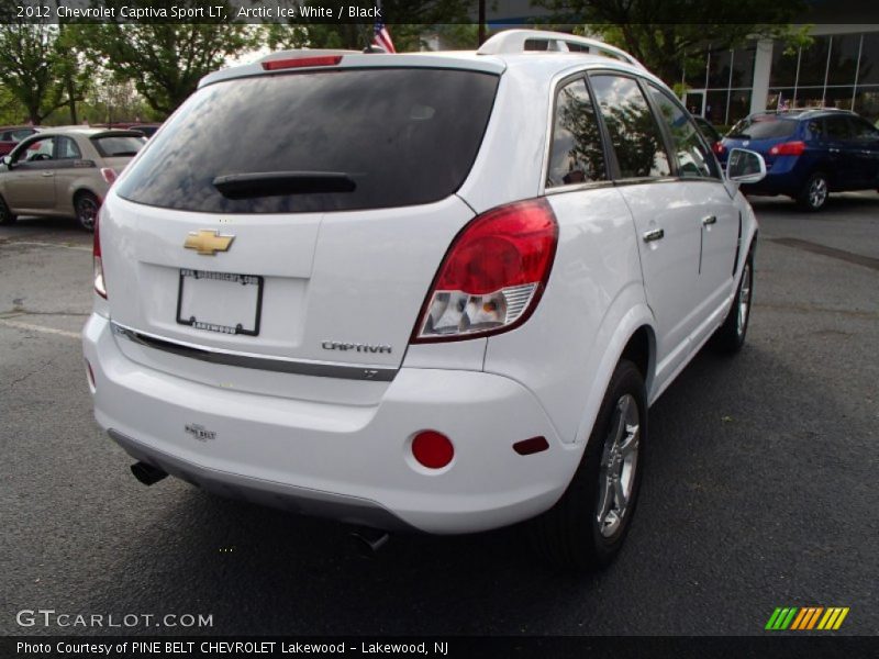 Arctic Ice White / Black 2012 Chevrolet Captiva Sport LT