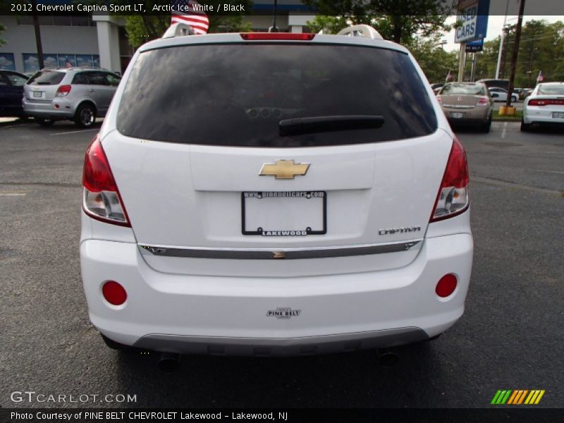 Arctic Ice White / Black 2012 Chevrolet Captiva Sport LT
