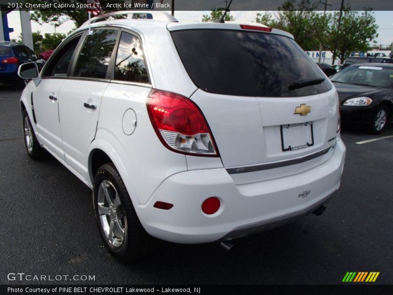 Arctic Ice White / Black 2012 Chevrolet Captiva Sport LT
