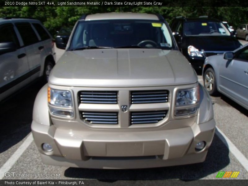 Light Sandstone Metallic / Dark Slate Gray/Light Slate Gray 2010 Dodge Nitro SXT 4x4