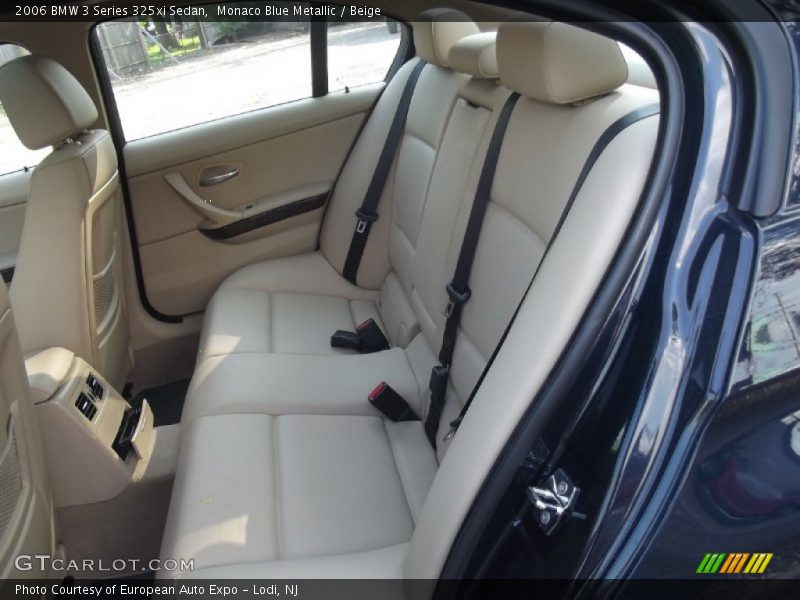 Monaco Blue Metallic / Beige 2006 BMW 3 Series 325xi Sedan