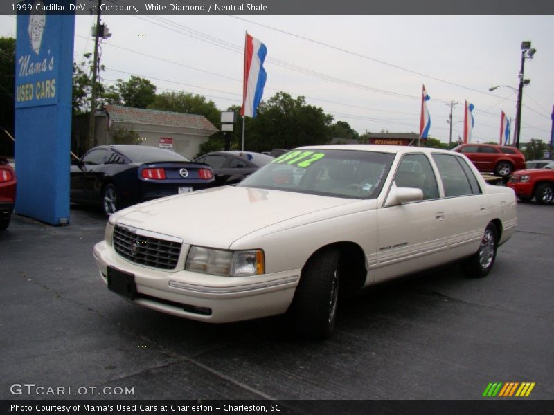 White Diamond / Neutral Shale 1999 Cadillac DeVille Concours