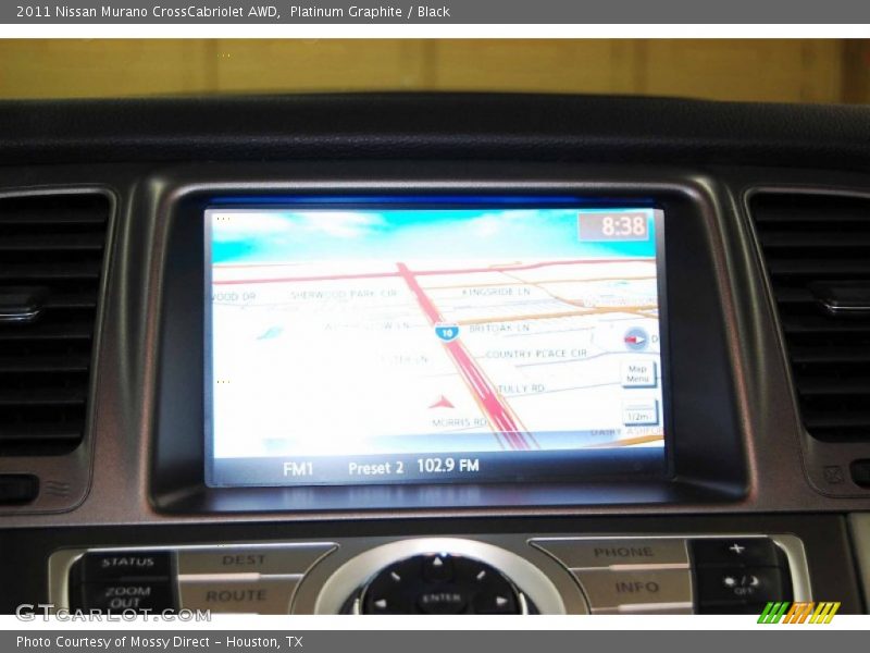 Platinum Graphite / Black 2011 Nissan Murano CrossCabriolet AWD