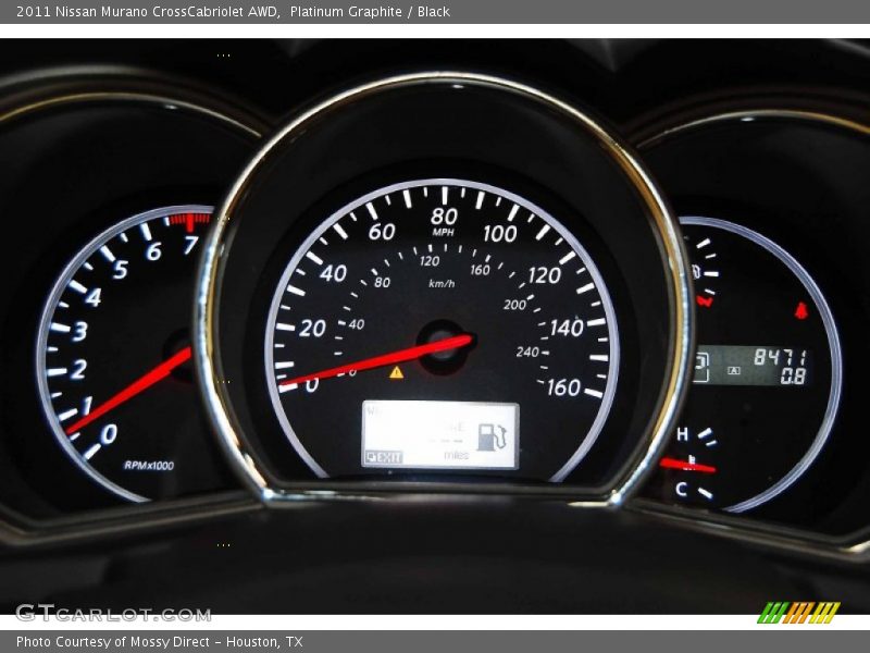 Platinum Graphite / Black 2011 Nissan Murano CrossCabriolet AWD