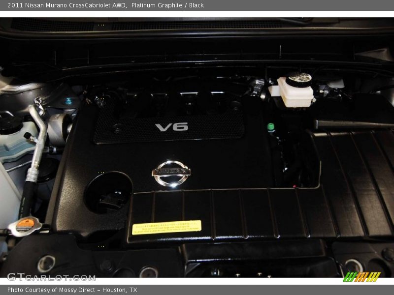 Platinum Graphite / Black 2011 Nissan Murano CrossCabriolet AWD