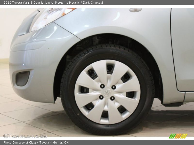 Meteorite Metallic / Dark Charcoal 2010 Toyota Yaris 3 Door Liftback
