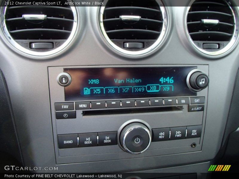 Arctic Ice White / Black 2012 Chevrolet Captiva Sport LT