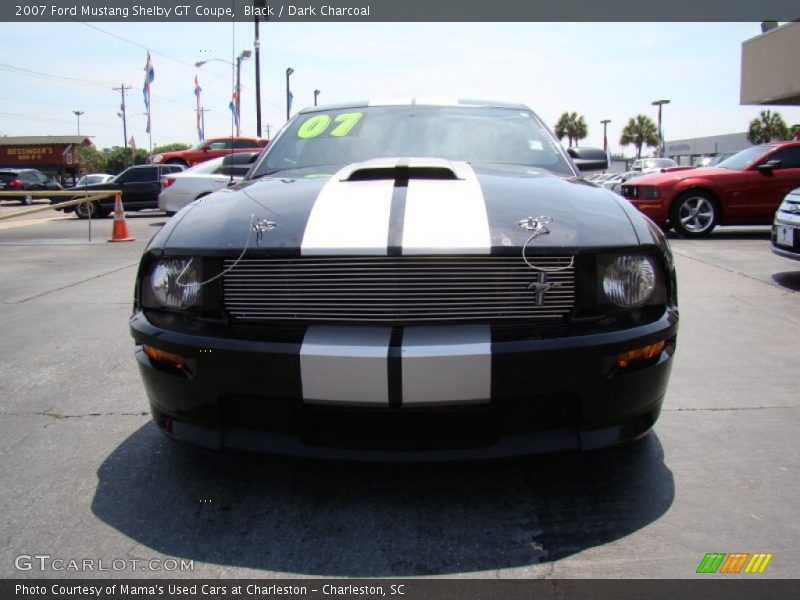 Black / Dark Charcoal 2007 Ford Mustang Shelby GT Coupe