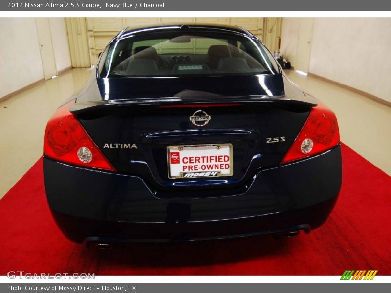 Navy Blue / Charcoal 2012 Nissan Altima 2.5 S Coupe