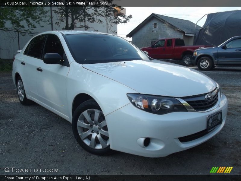 Front 3/4 View of 2008 Impreza 2.5i Sedan
