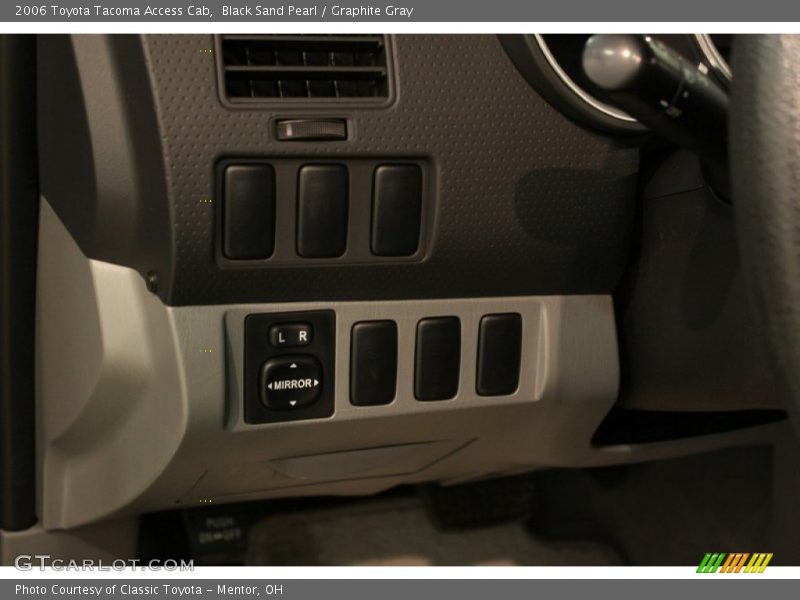 Black Sand Pearl / Graphite Gray 2006 Toyota Tacoma Access Cab