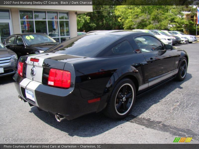 Black / Dark Charcoal 2007 Ford Mustang Shelby GT Coupe