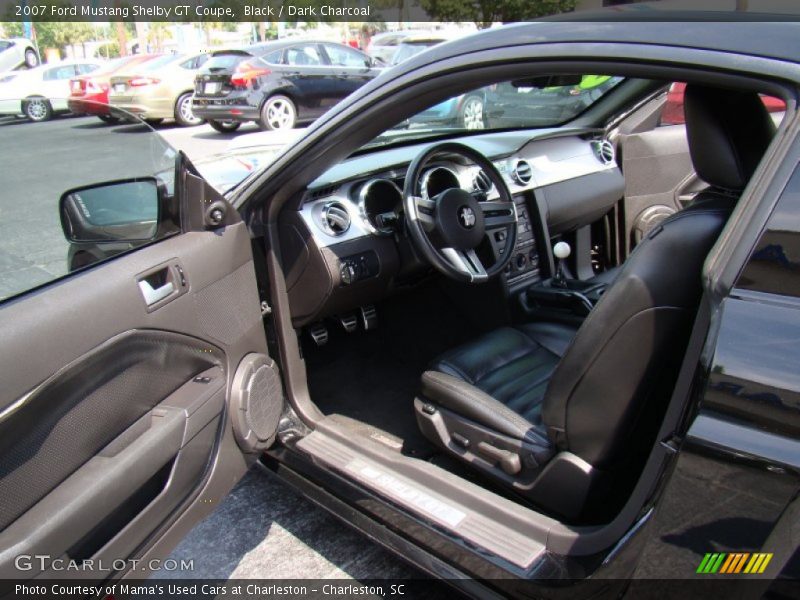Black / Dark Charcoal 2007 Ford Mustang Shelby GT Coupe