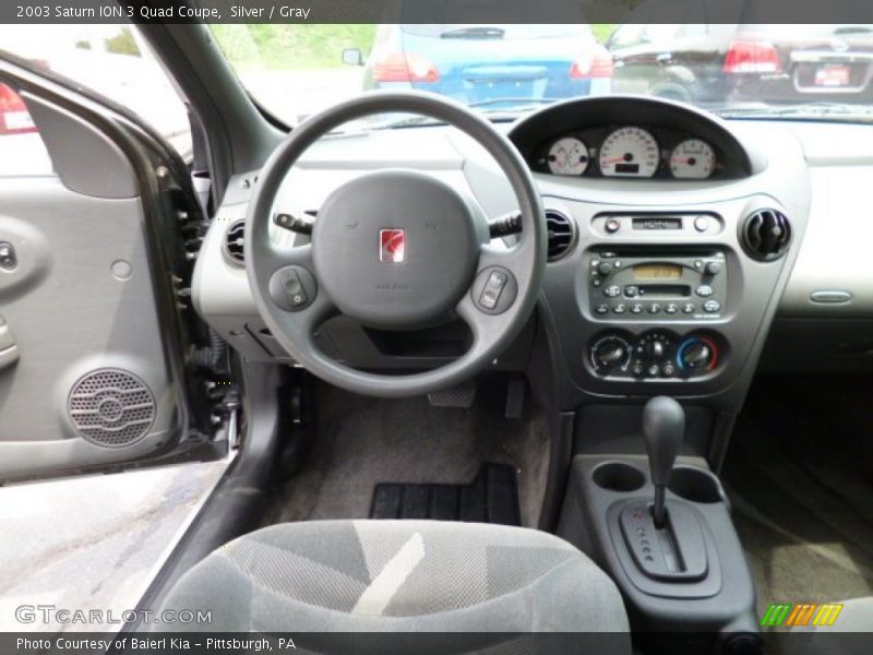 Dashboard of 2003 ION 3 Quad Coupe
