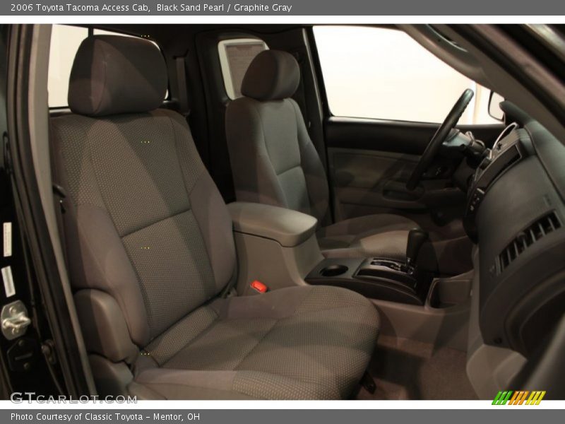 Black Sand Pearl / Graphite Gray 2006 Toyota Tacoma Access Cab