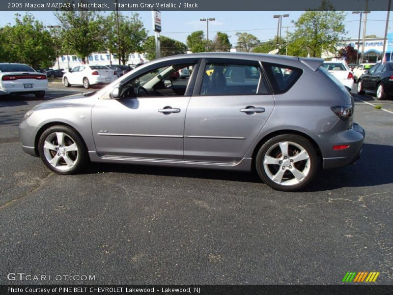  2005 MAZDA3 s Hatchback Titanium Gray Metallic