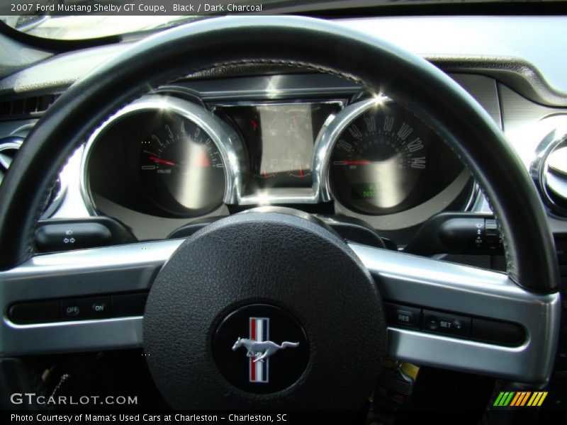 Black / Dark Charcoal 2007 Ford Mustang Shelby GT Coupe