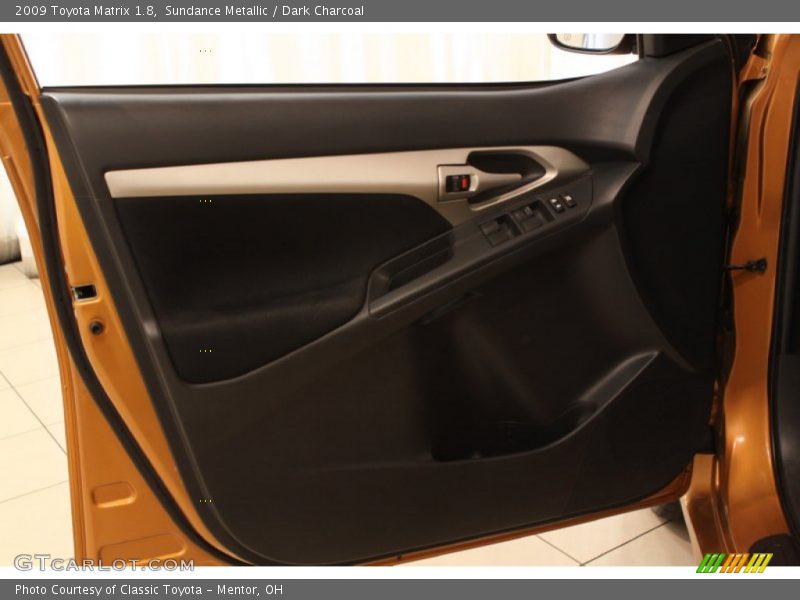 Sundance Metallic / Dark Charcoal 2009 Toyota Matrix 1.8