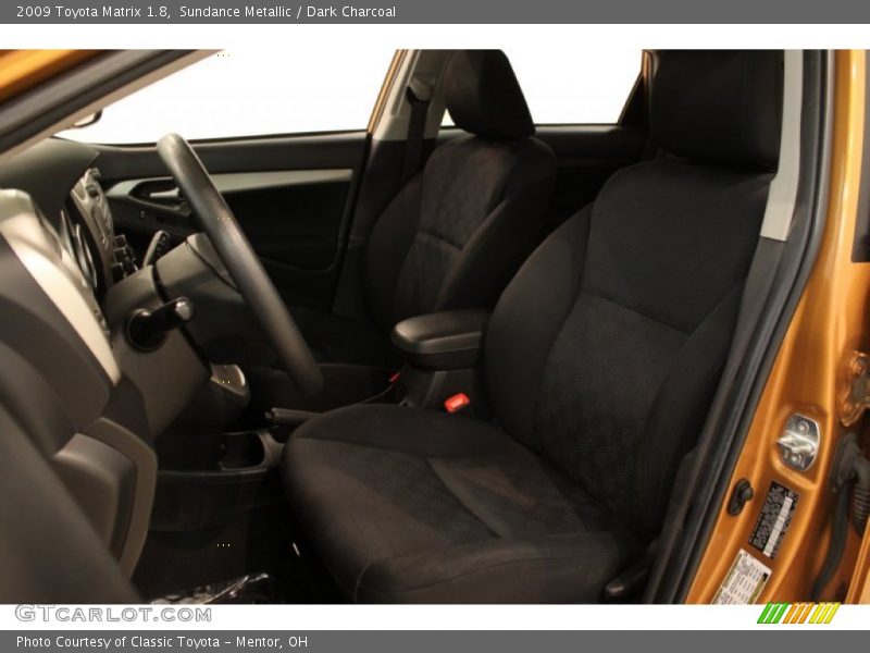 Sundance Metallic / Dark Charcoal 2009 Toyota Matrix 1.8
