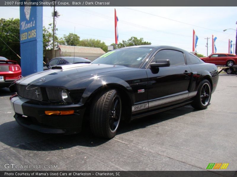 Black / Dark Charcoal 2007 Ford Mustang Shelby GT Coupe