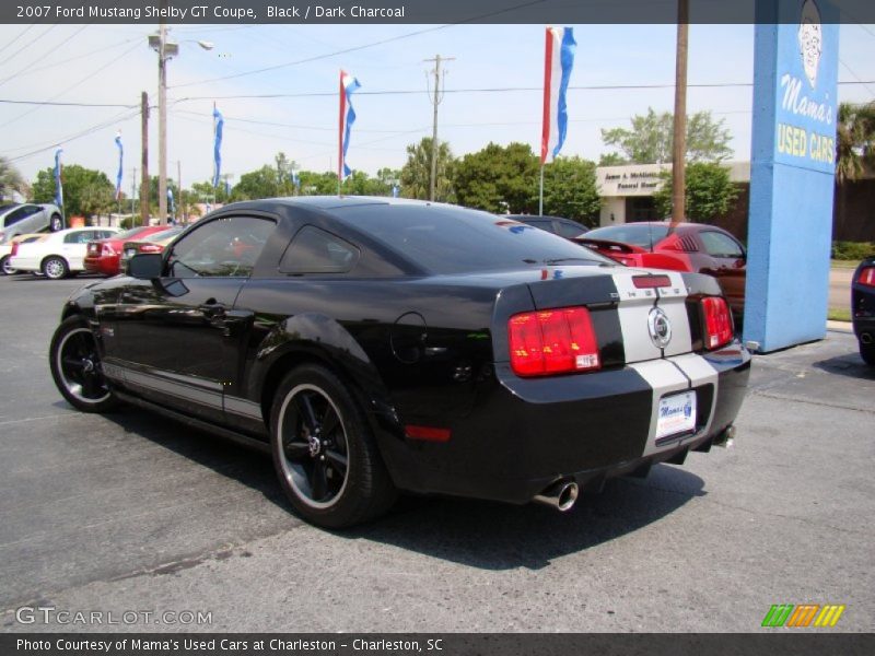 Black / Dark Charcoal 2007 Ford Mustang Shelby GT Coupe