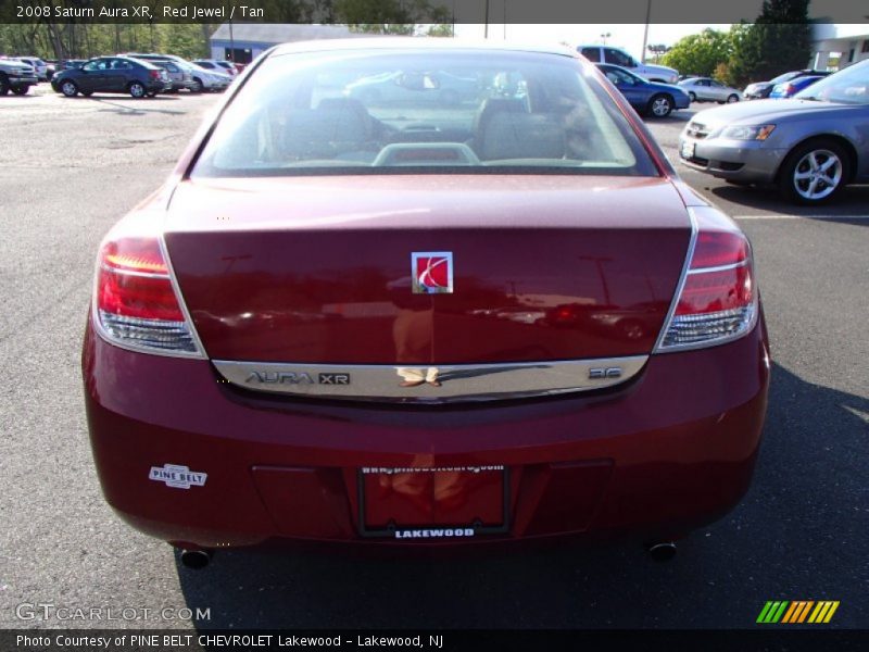 Red Jewel / Tan 2008 Saturn Aura XR
