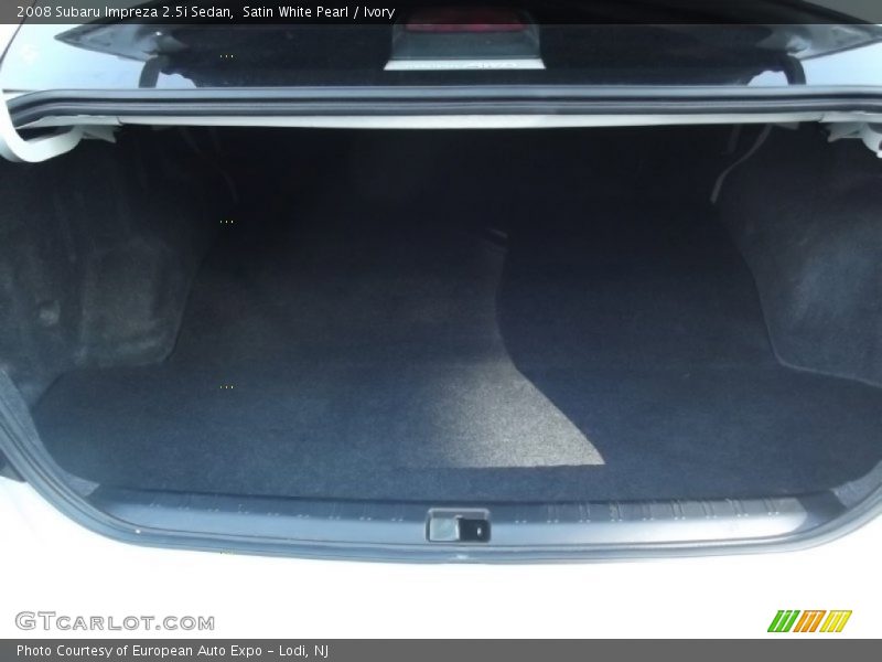 Satin White Pearl / Ivory 2008 Subaru Impreza 2.5i Sedan