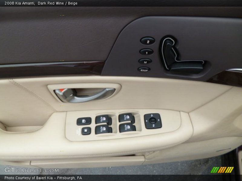 Controls of 2008 Amanti 