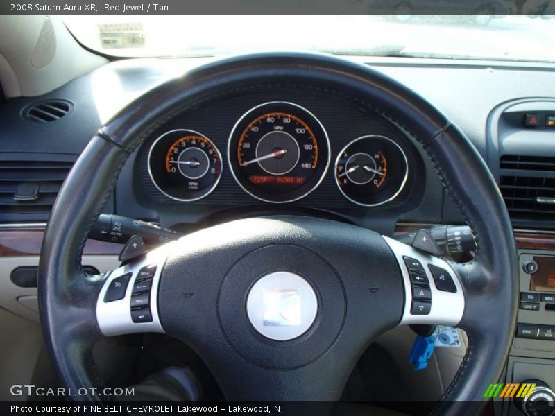 Red Jewel / Tan 2008 Saturn Aura XR