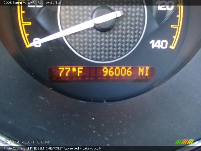 Red Jewel / Tan 2008 Saturn Aura XR