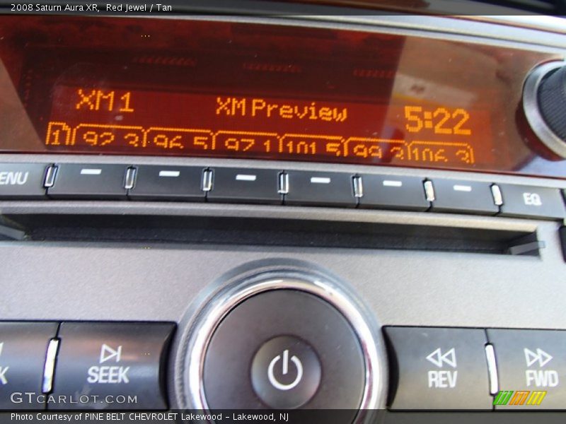 Red Jewel / Tan 2008 Saturn Aura XR