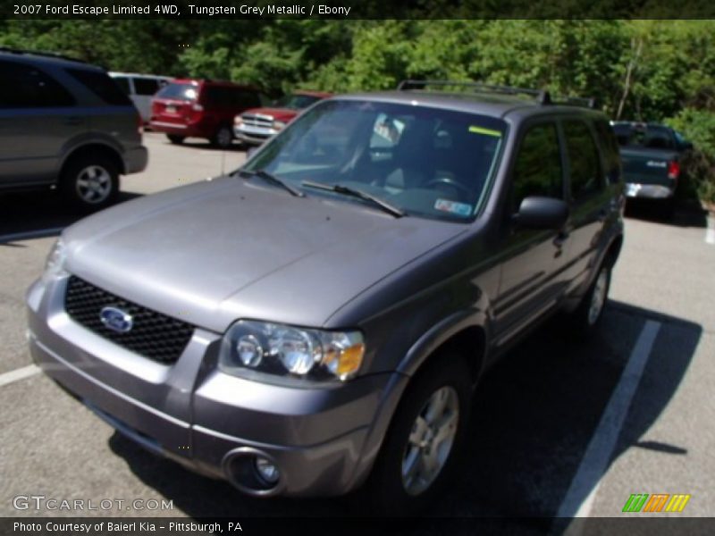 Tungsten Grey Metallic / Ebony 2007 Ford Escape Limited 4WD
