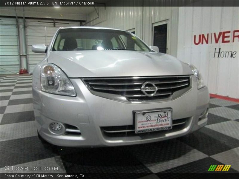 Brilliant Silver / Charcoal 2012 Nissan Altima 2.5 S