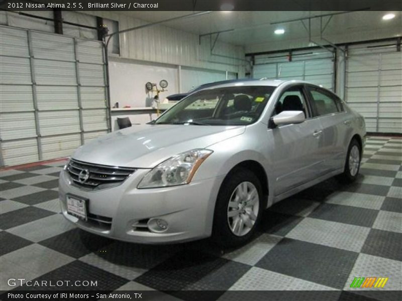 Brilliant Silver / Charcoal 2012 Nissan Altima 2.5 S