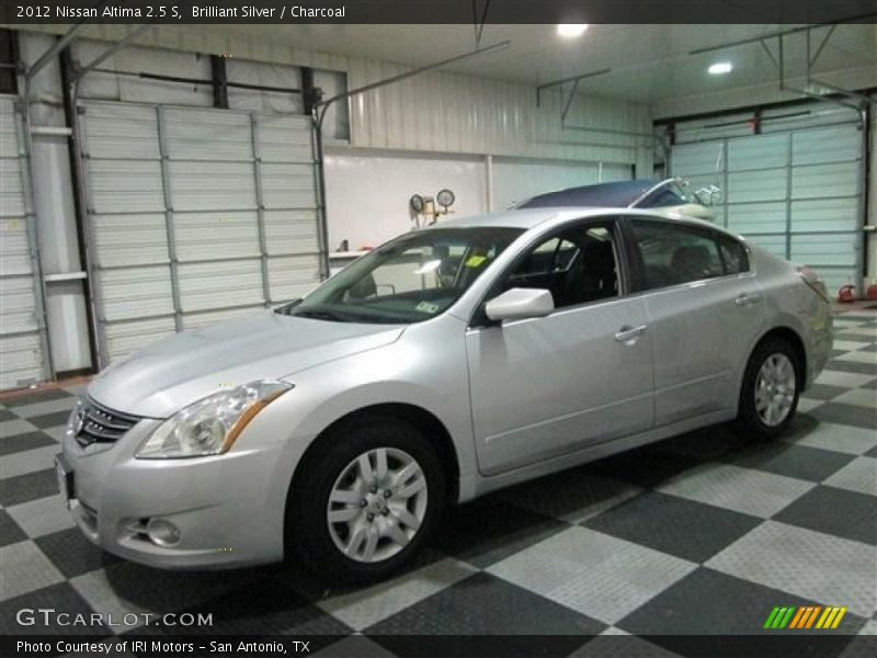 Brilliant Silver / Charcoal 2012 Nissan Altima 2.5 S