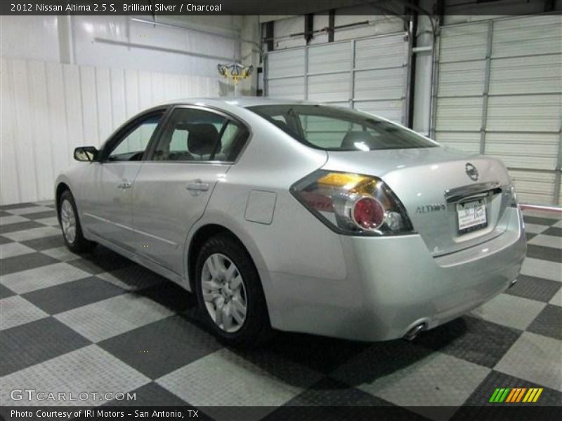 Brilliant Silver / Charcoal 2012 Nissan Altima 2.5 S