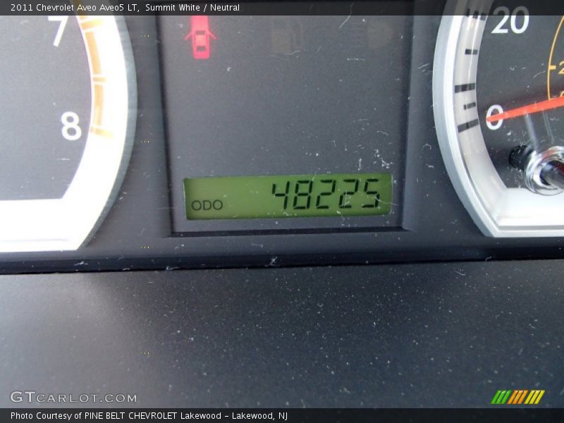 Summit White / Neutral 2011 Chevrolet Aveo Aveo5 LT