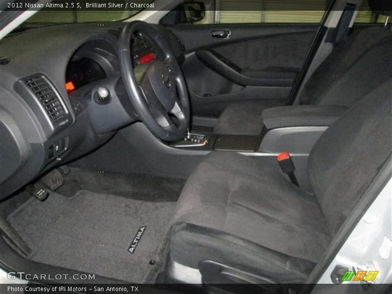 Brilliant Silver / Charcoal 2012 Nissan Altima 2.5 S