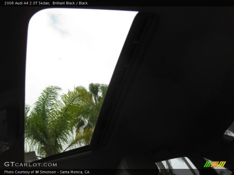 Sunroof of 2008 A4 2.0T Sedan